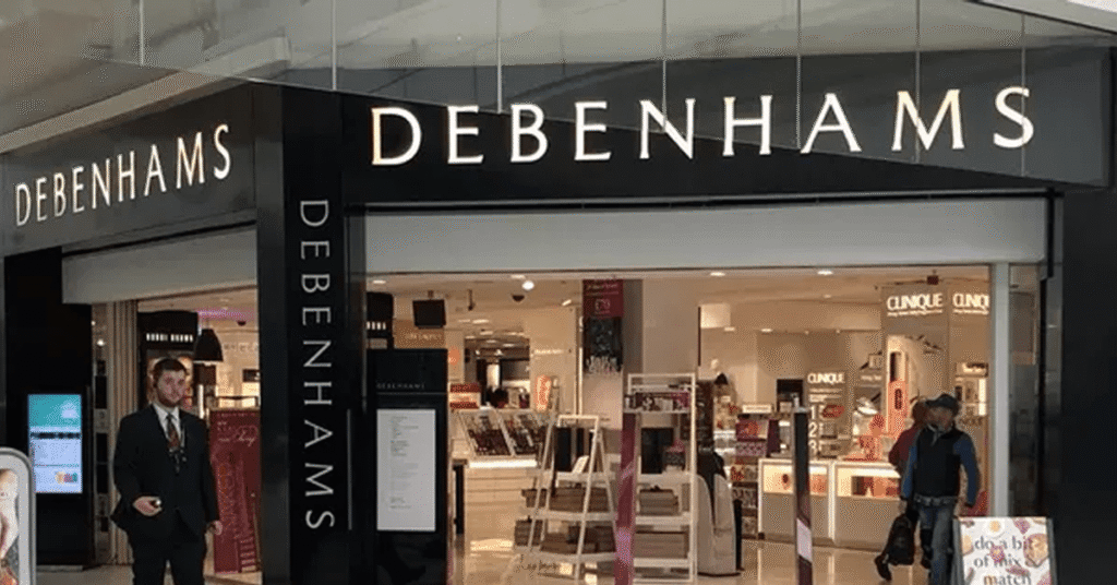 Debenhams tech earnings UK