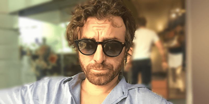 Diego Borella collapses during filming