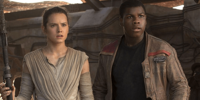 John Boyega Star Wars dual Jedi Finn Rey