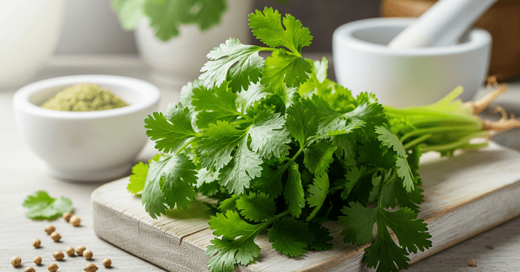 what cilantro is good for health wise