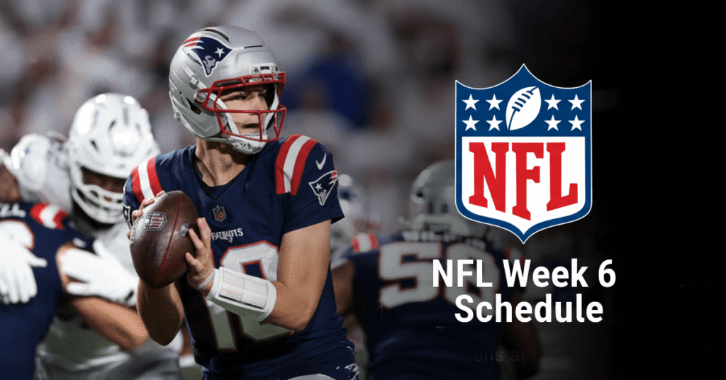 NFL Week 6 Schedule