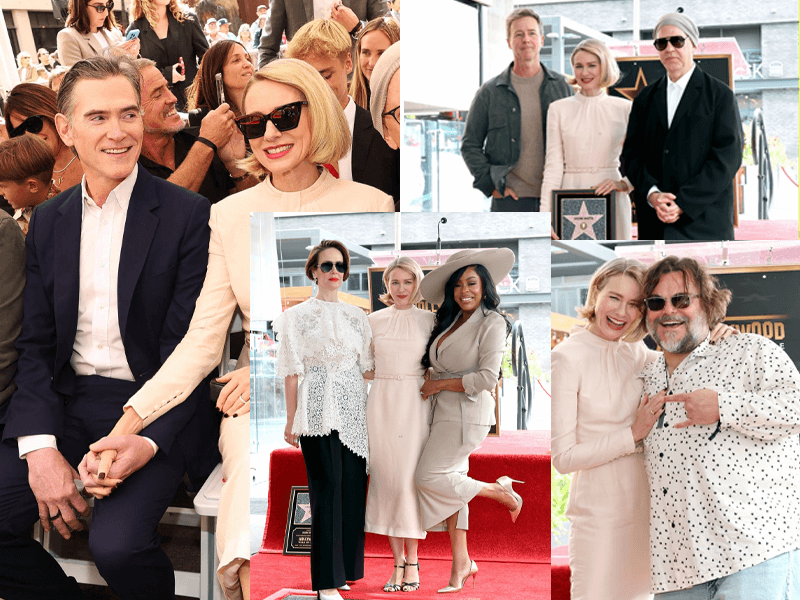 Naomi Watts Shines Walk of Fame