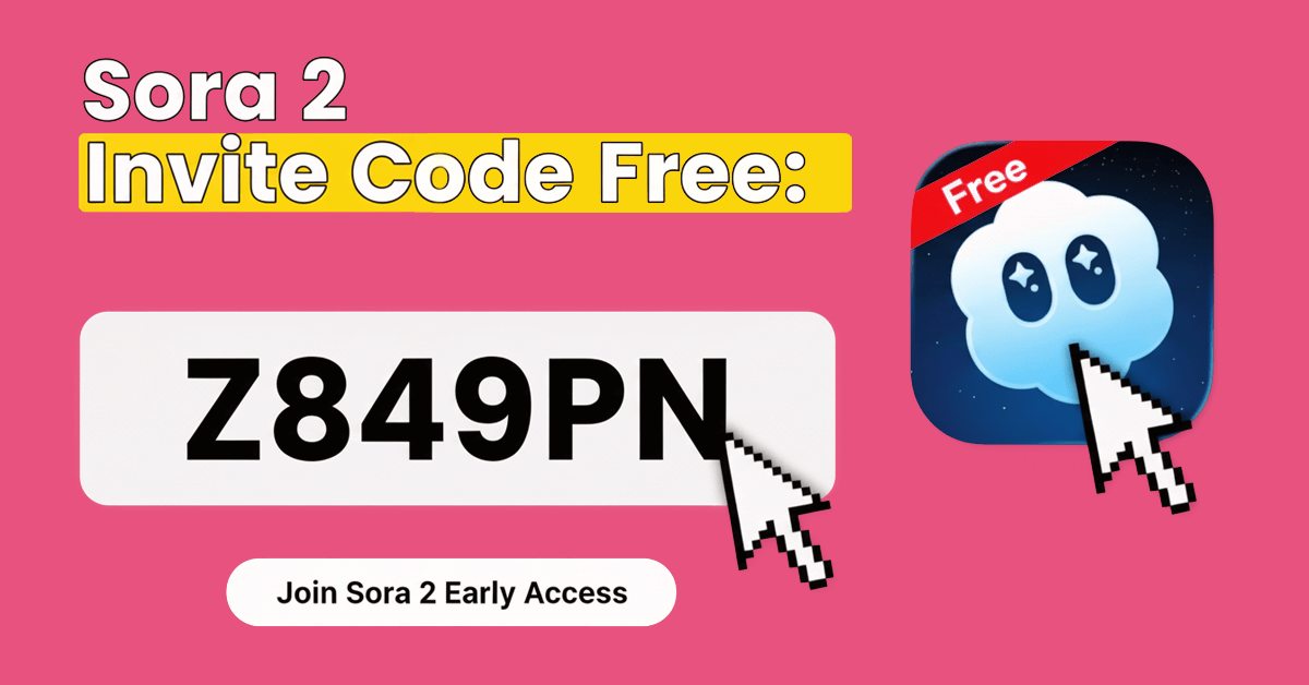 Sora 2 Invite Code Free: Redeem One of Our 3 Free Codes for Early Access