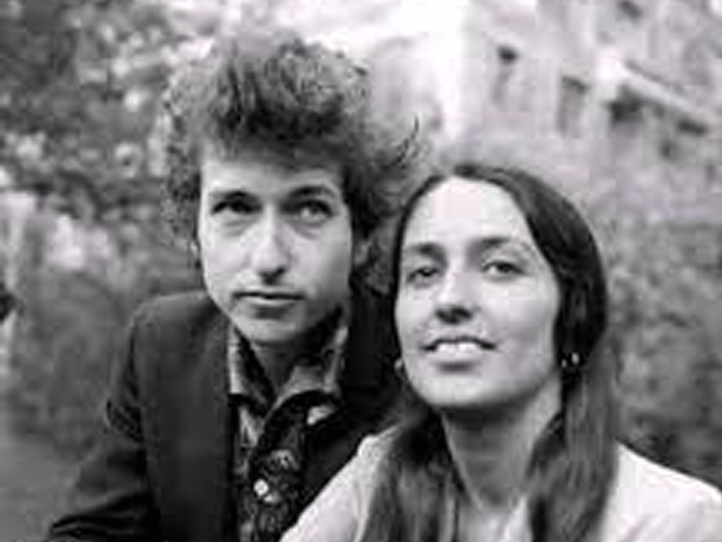 Joan Baez and Bob Dylan