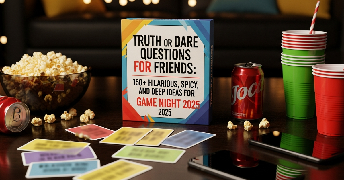 Truth or Dare Questions for Friends: 150+ Hilarious, Spicy, and Deep